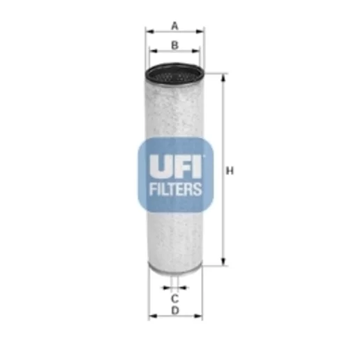 Filter sekundárneho vzduchu UFI 27.611.00