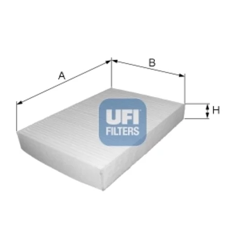 Filter vnútorného priestoru UFI 53.019.00