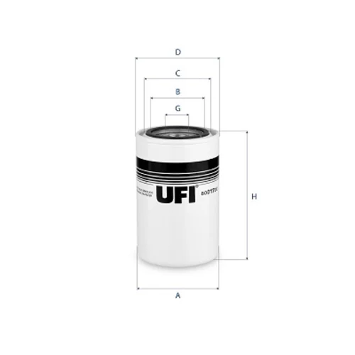 Hydraulický filter automatickej prevodovky UFI 80.017.00