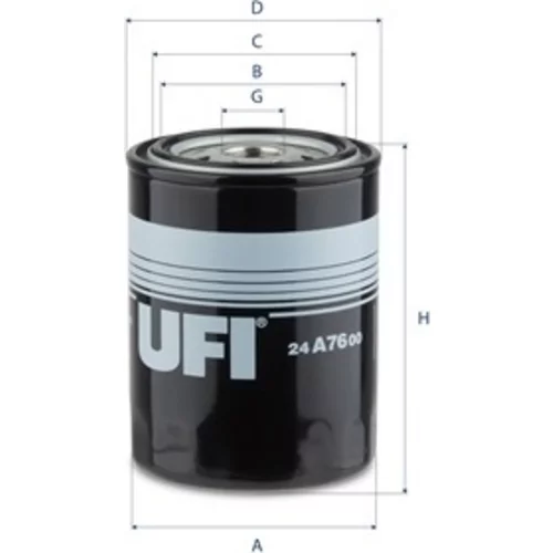 Palivový filter UFI 24.A76.00