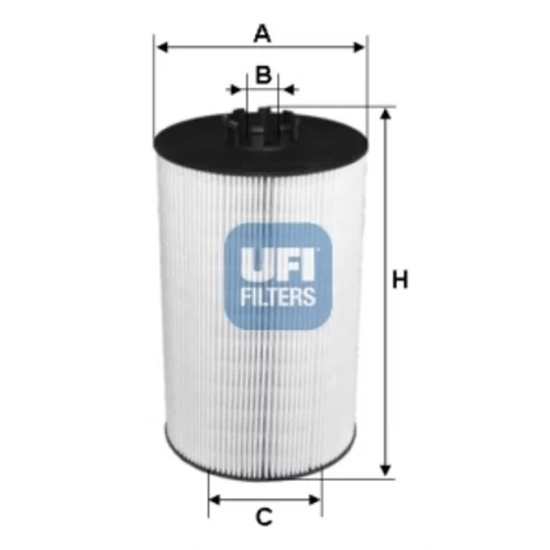 Olejový filter UFI 25.147.00