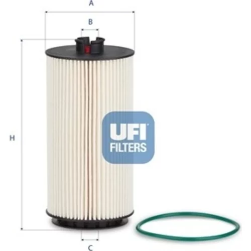 Palivový filter UFI 26.241.00