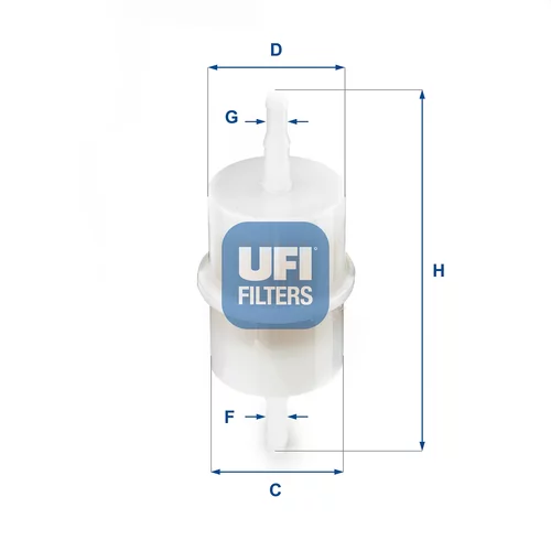 Palivový filter UFI 31.001.00