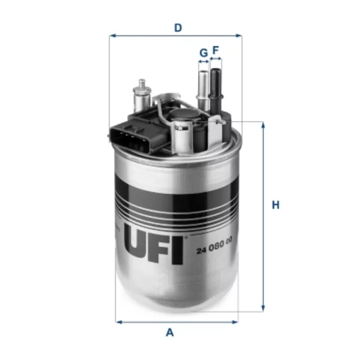 Palivový filter UFI 24.080.00