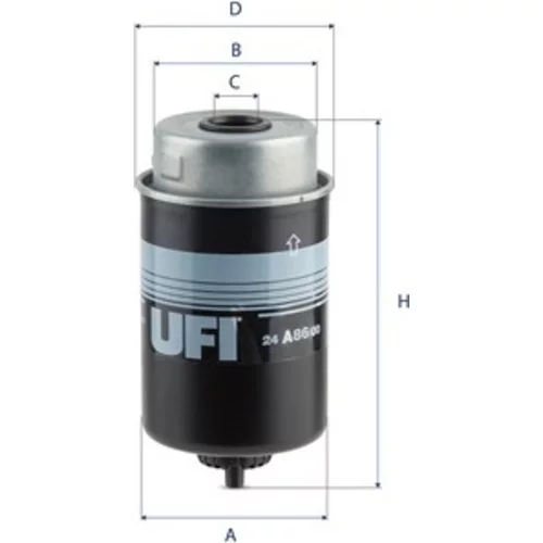 Palivový filter UFI 24.A86.00