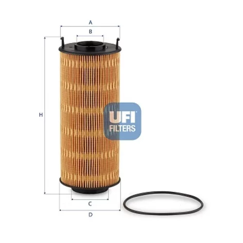 Olejový filter UFI 25.206.01