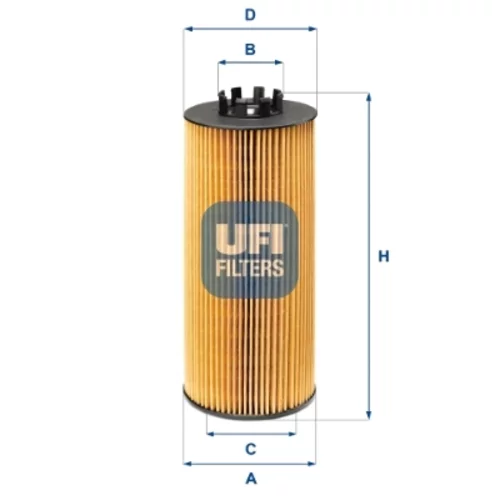 Hydraulický filter automatickej prevodovky UFI 25.236.00