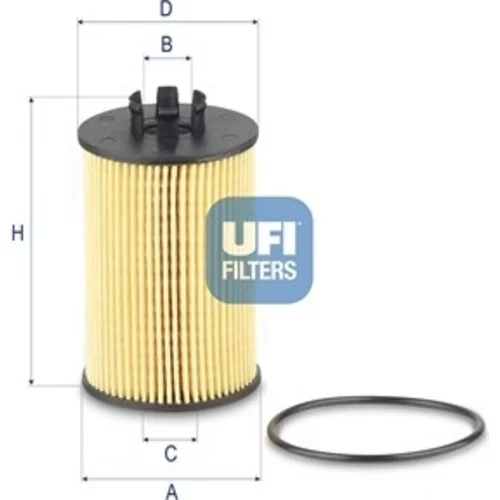 Olejový filter UFI 25.323.00