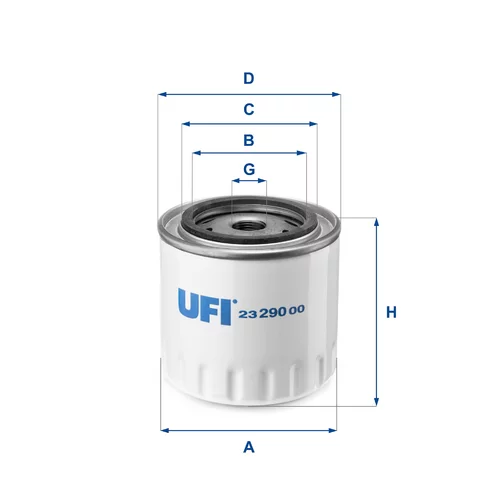 Olejový filter UFI 23.290.00
