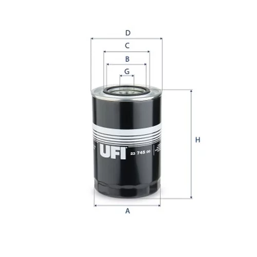 Olejový filter 23.745.00 /UFI/