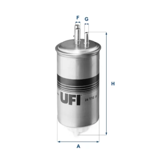 Palivový filter UFI 24.116.00