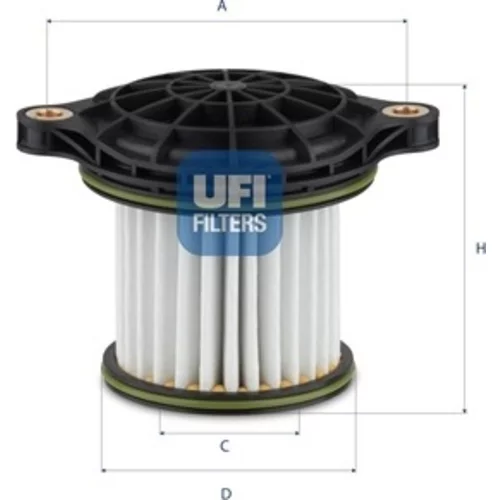 Filter pracovnej hydrauliky UFI 25.TG1.00