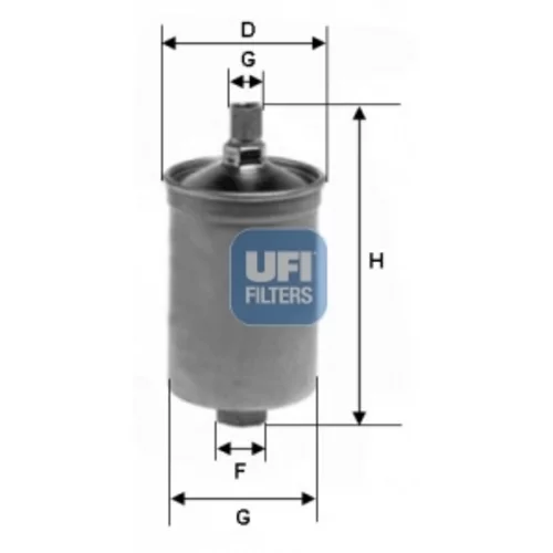 Palivový filter UFI 31.503.00