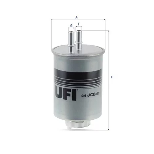 Palivový filter UFI 24.JCB.02