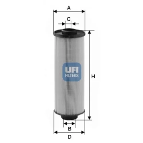 Palivový filter UFI 26.016.00