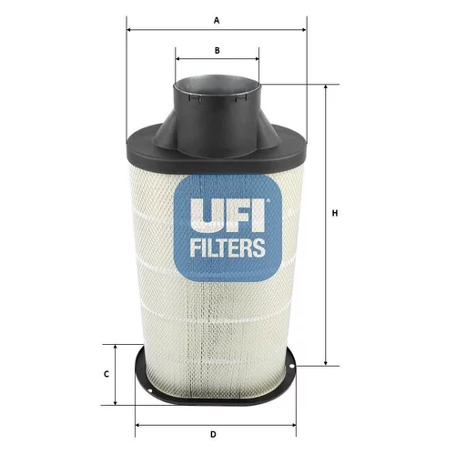Vzduchový filter 27.E18.00 /UFI/