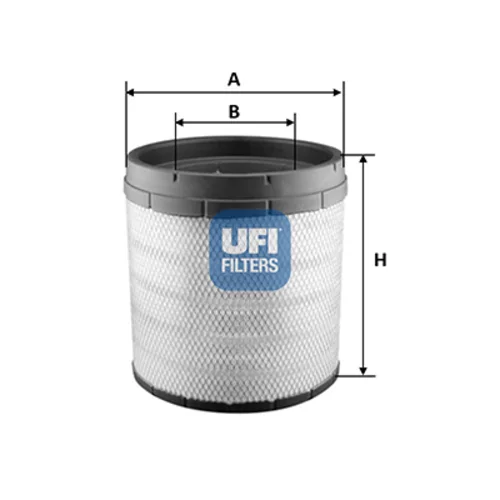 Vzduchový filter UFI 27.F44.00