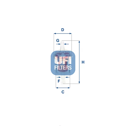 Palivový filter UFI 31.027.00