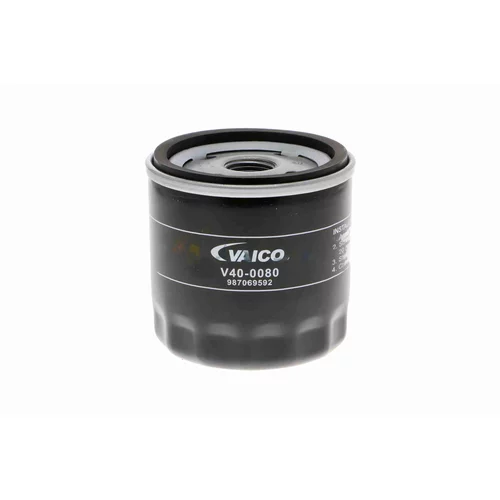 Olejový filter V40-0080 /VAICO/ - obr. 2