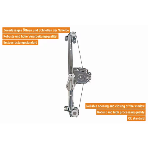 Mechanizmus zdvíhania okna V40-0831 /VAICO/ - obr. 2