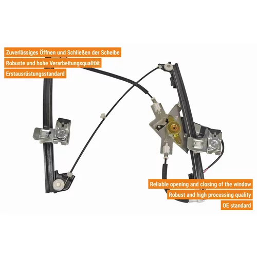 Mechanizmus zdvíhania okna V10-6309 /VAICO/ - obr. 1