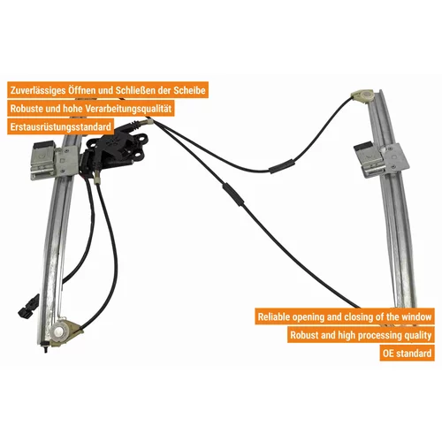 Mechanizmus zdvíhania okna V10-2282 /VAICO/ - obr. 1