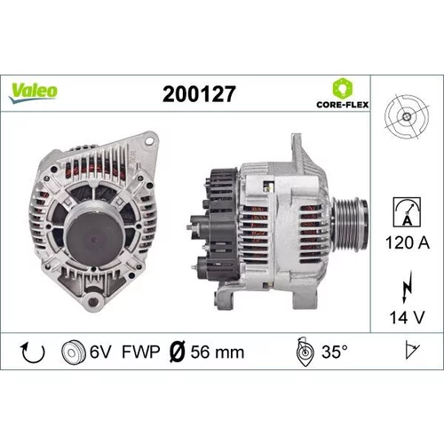 Alternátor VALEO 200127
