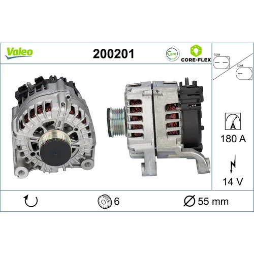 Alternátor 200201 /VALEO/