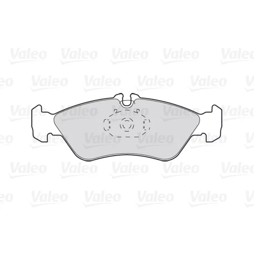 Sada brzdových platničiek kotúčovej brzdy 301046 /VALEO/ - obr. 1