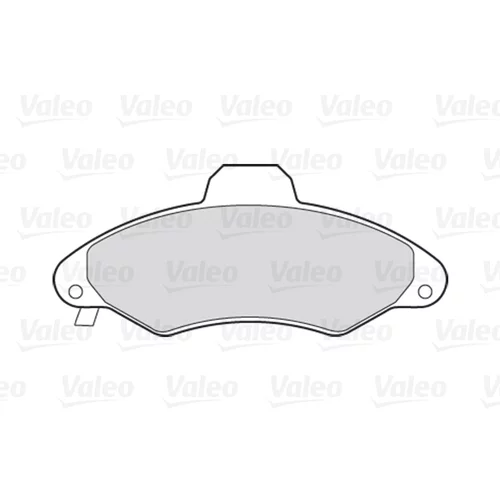 Sada brzdových platničiek kotúčovej brzdy 301399 /VALEO/ - obr. 1