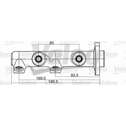 Hlavný brzdový valec VALEO 350626