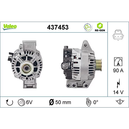 Alternátor VALEO 437453