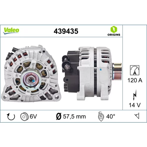 Alternátor VALEO 439435