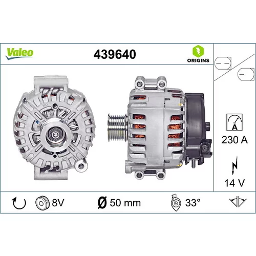 Alternátor VALEO 439640