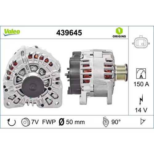 Alternátor VALEO 439645