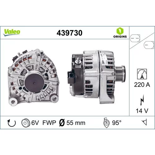 Alternátor VALEO 439730