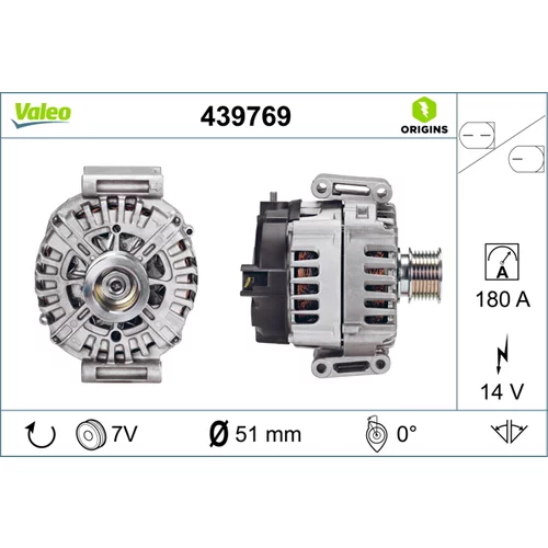 Alternátor VALEO 439769