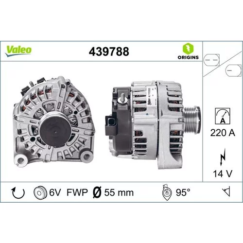 Alternátor VALEO 439788