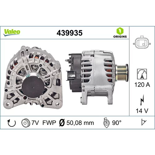 Alternátor VALEO 439935