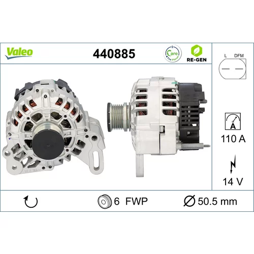 Alternátor VALEO 440885