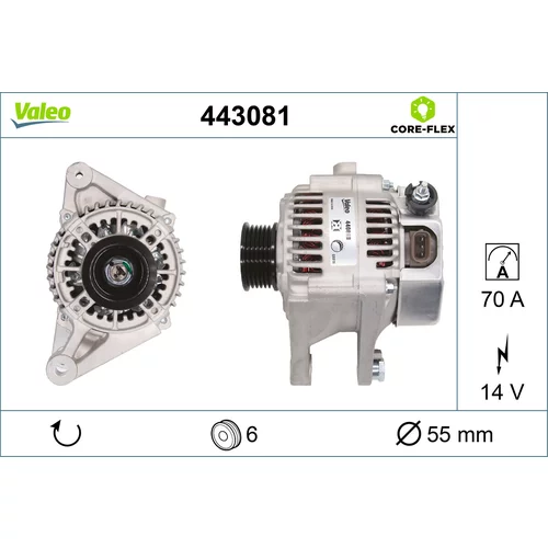 Alternátor VALEO 443081