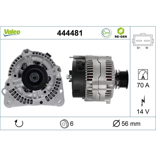 Alternátor VALEO 444481