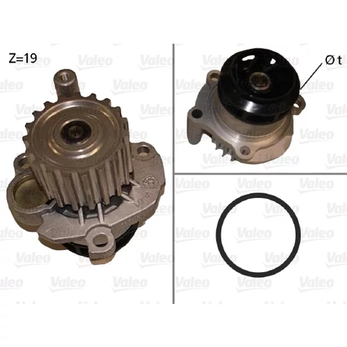 Vodné čerpadlo, chladenie motora VALEO 506873