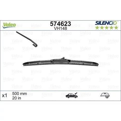 Stieracia lišta VALEO 574623