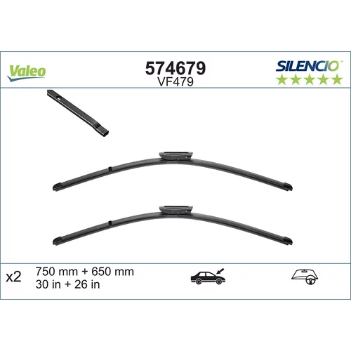 Stieracia lišta VALEO 574679