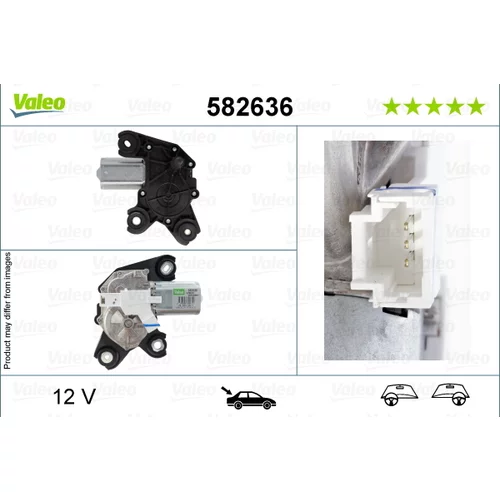 Motor stieračov VALEO 582636