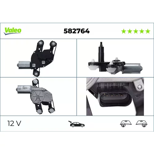 Motor stieračov VALEO 582764