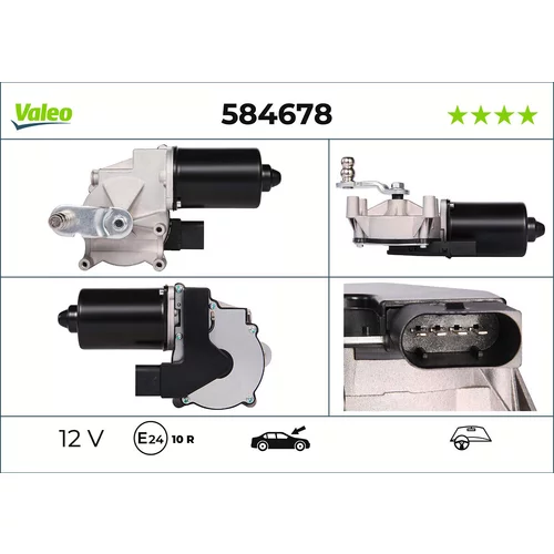 Motor stieračov VALEO 584678