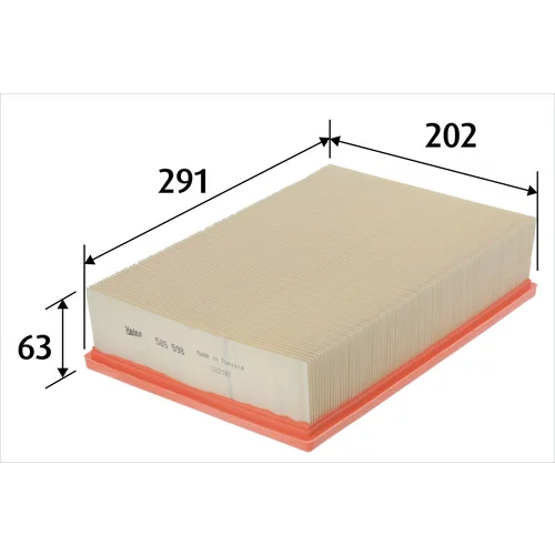 Vzduchový filter VALEO 585598