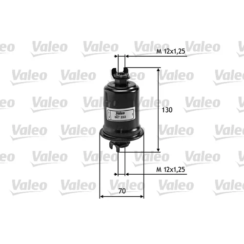 Palivový filter VALEO 587222